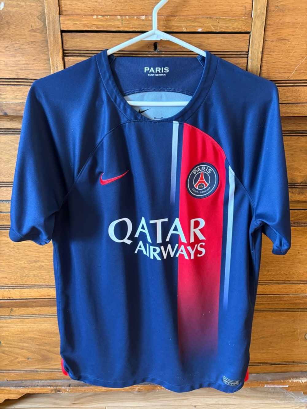Nike Paris Saint-Germain Mens Navy & Red Jersey